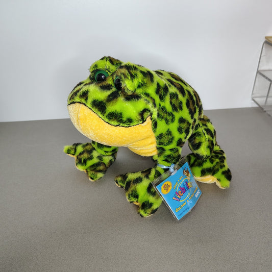 Webkinz HM114 Bull Frog with sealed code
